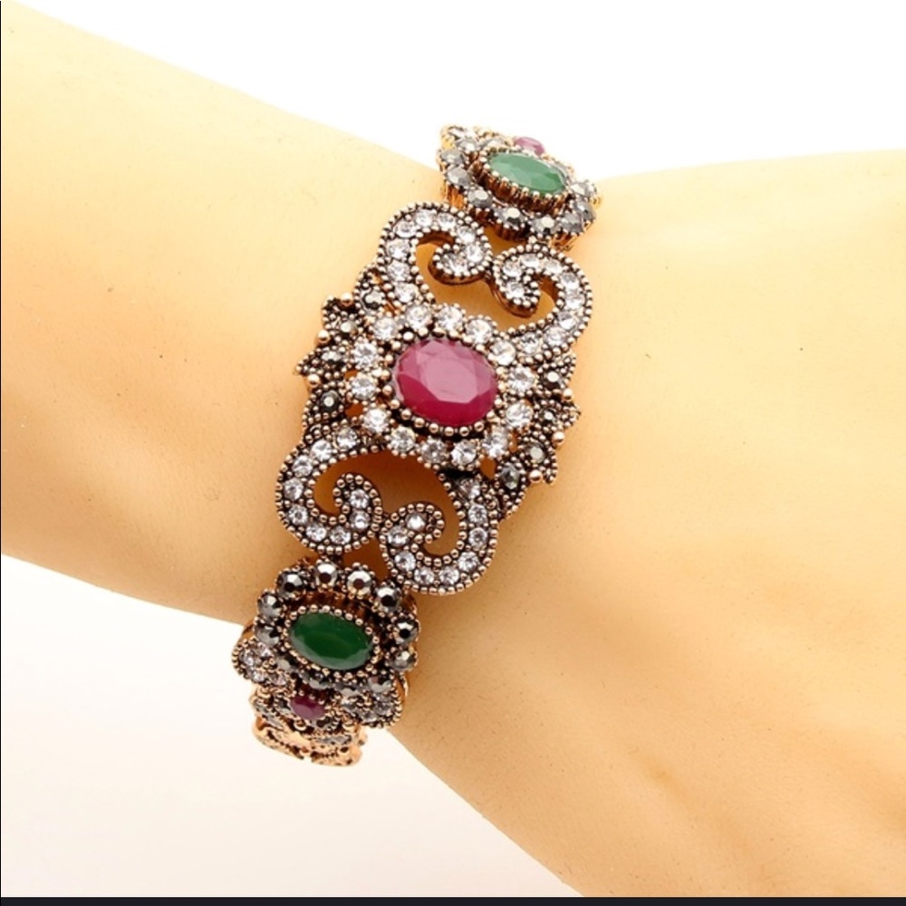 Turkish antique folding bracelet